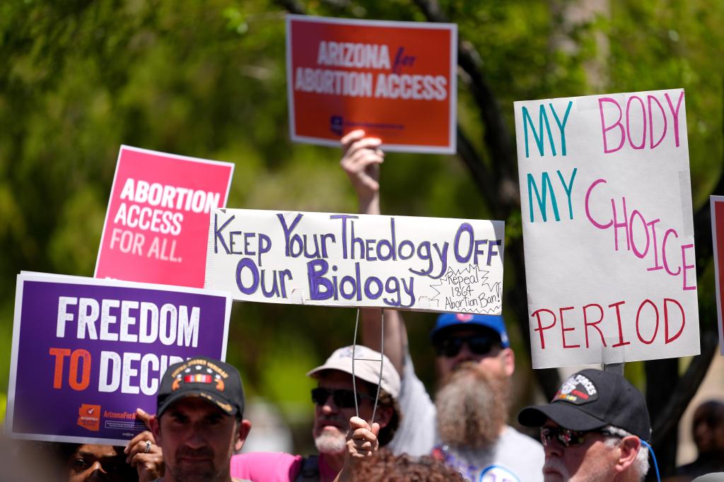 US abortion battle rages on with moves to repeal Arizona ban and a Supreme Court case – Chicago Tribune