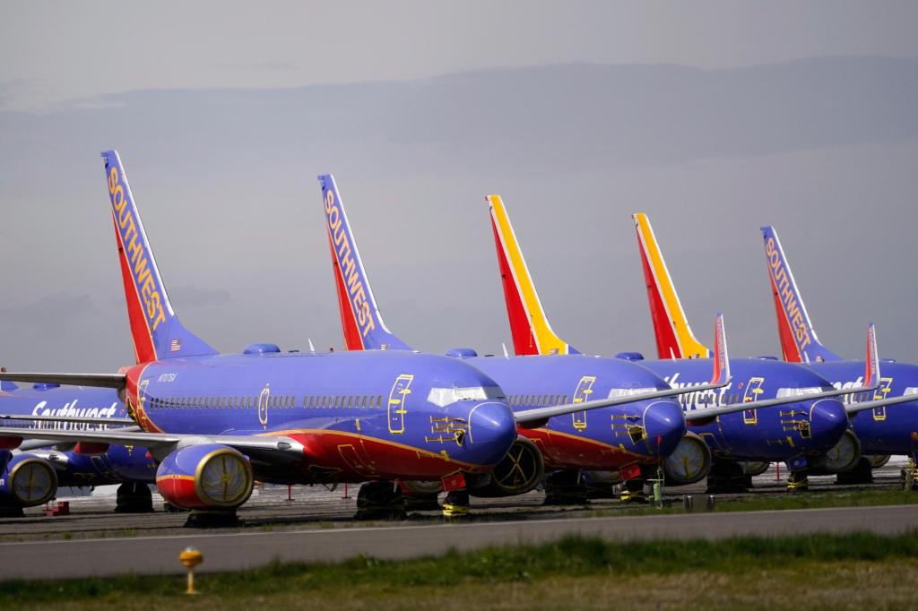Southwest will limit hiring and drop 4 airports after loss